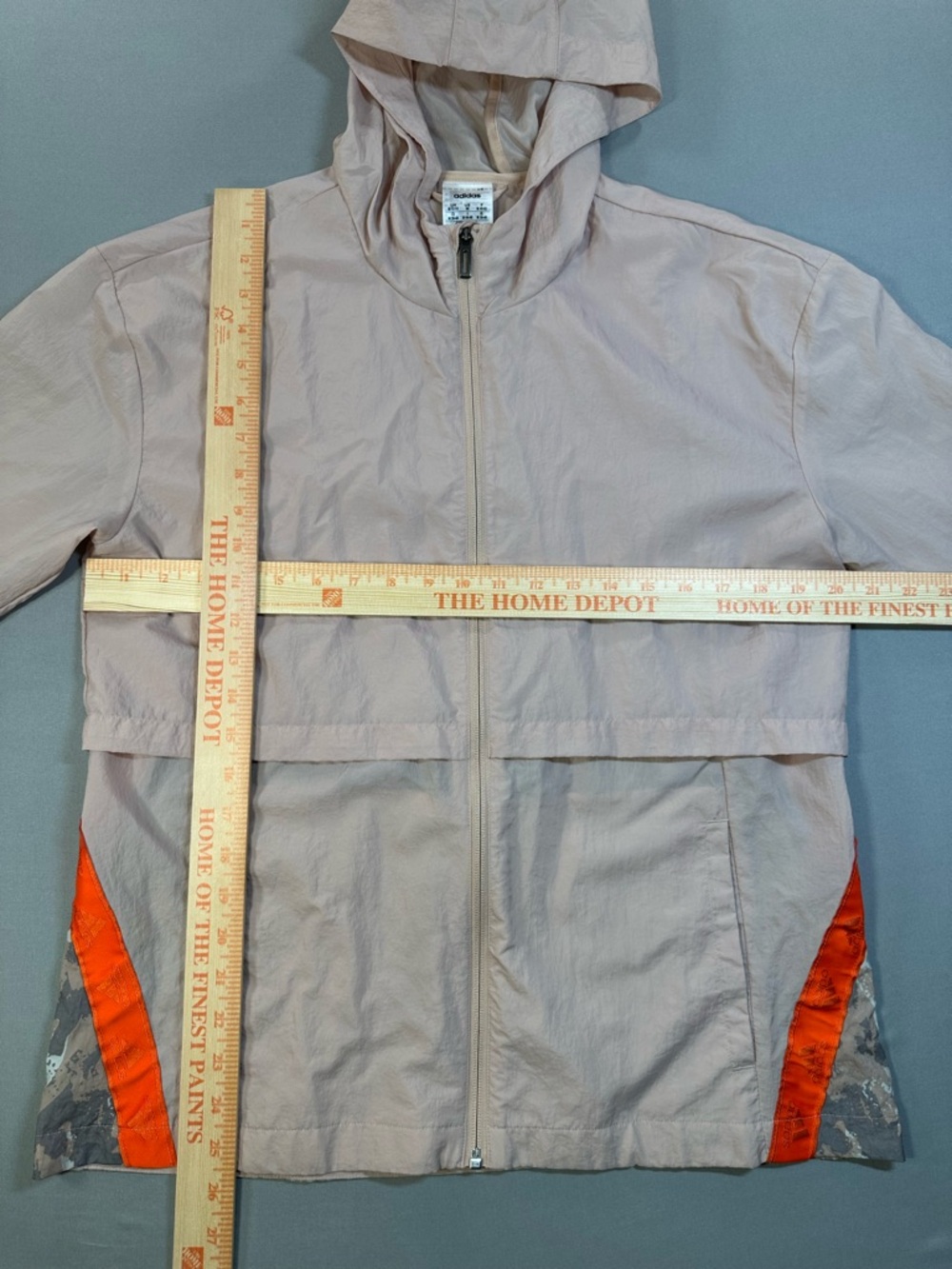 Adidas x Zoe Saldana Hooded Windbreaker Jacket, Full Zip - Womens Medium - Picture 14 of 16